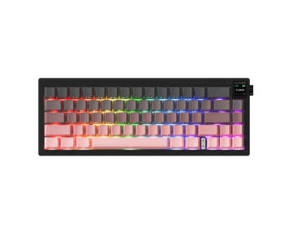 Klawiatura Ajazz AK650 Dream Weaver Switch Side Character Gradient Pink RGB z
